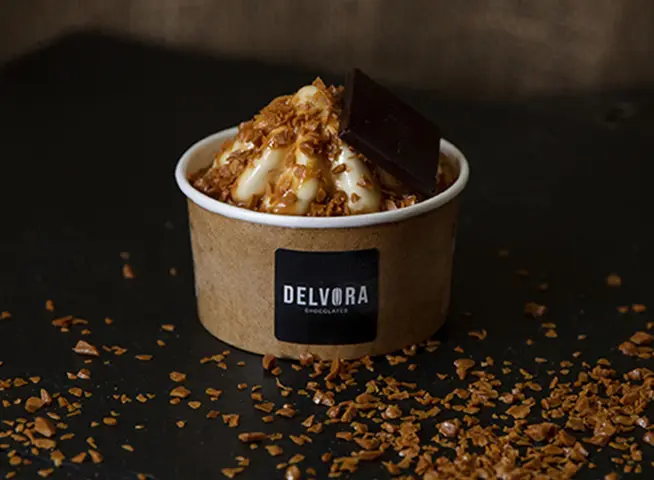 * Gelato ijs - Gezouten Karamel