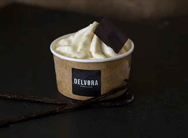 * Gelato ijs - vanille