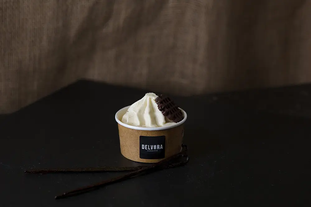 * Gelato ijs - vanille suikerarm