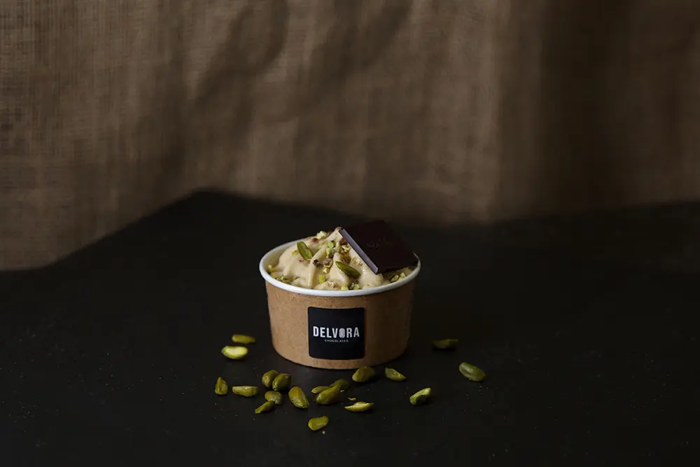 * Gelato ijs - pistache