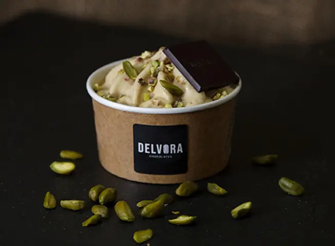 * Gelato ijs - pistache