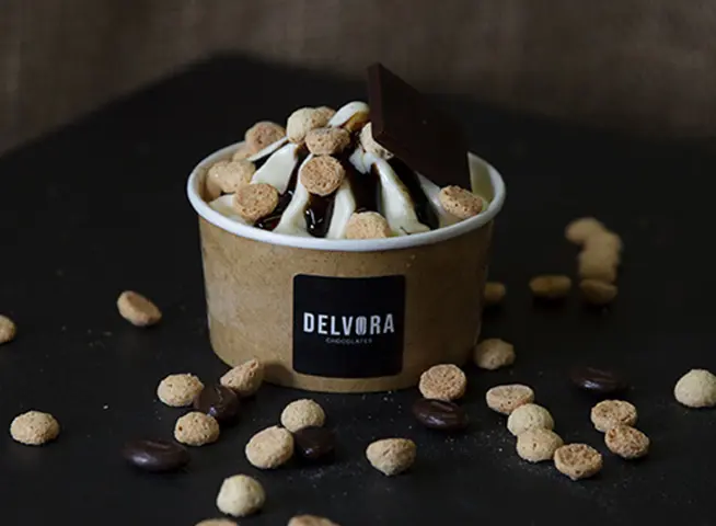 * Gelato ijs - tiramisu