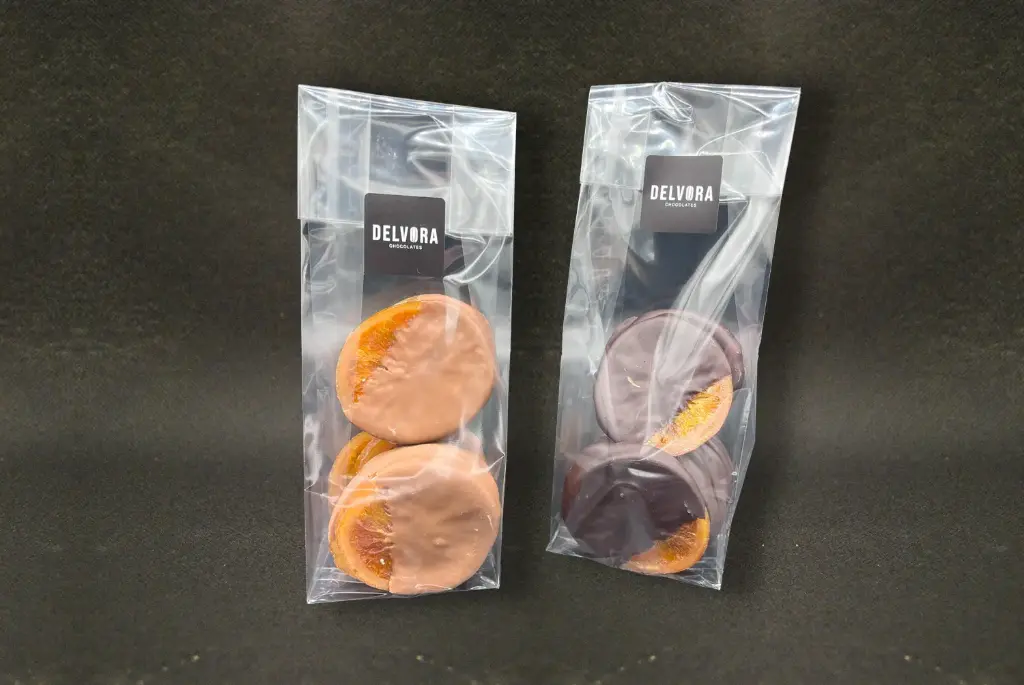 * Doosje appelsienschijven 8 stuks