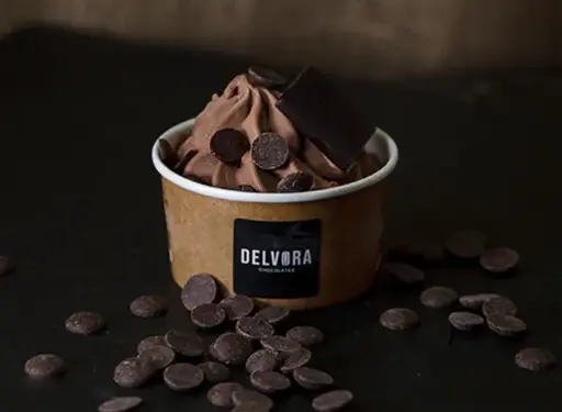 * Gelato ijs - chocolade 60%