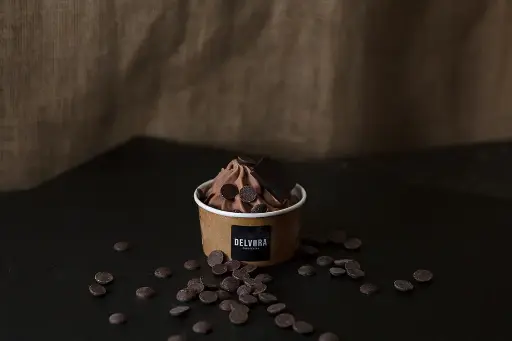 * Gelato ijs - chocolade 60%