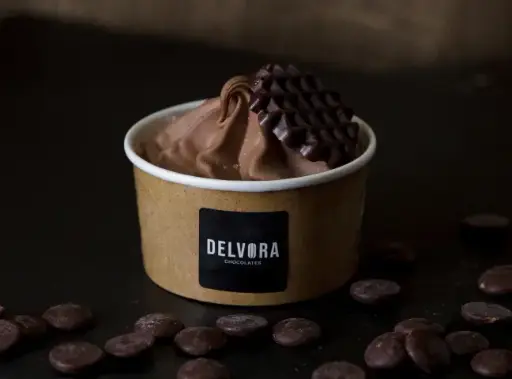 * Gelato ijs - chocolade suikerarm