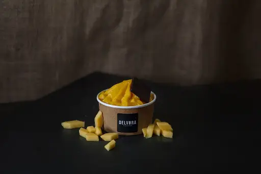 * Gelato ijs - mangosorbet
