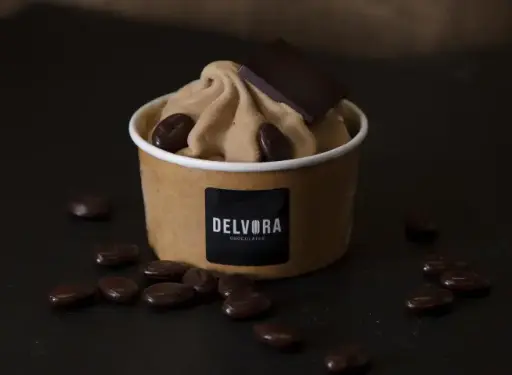 * Gelato ijs - mokka