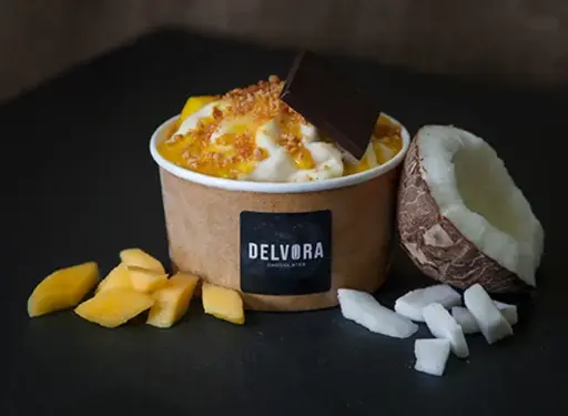 * Gelato ijs - kokos mango