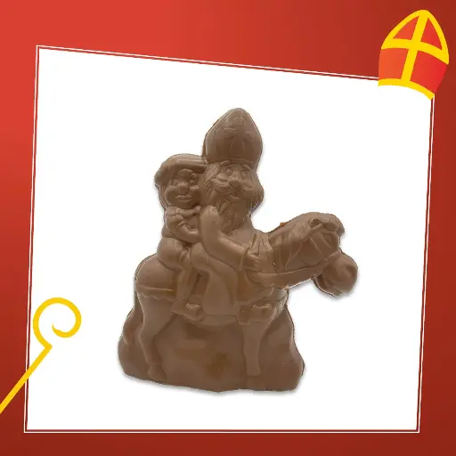 * Sint en Piet op paard