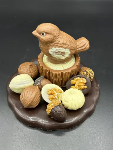*Herfstgeluk vogeltje